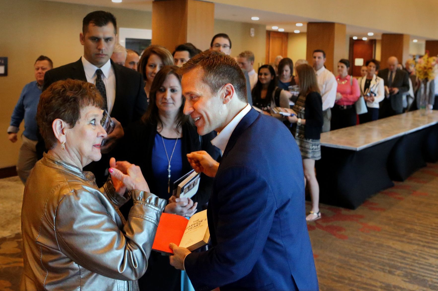 Greitens at Kiwanis prayer breakfast